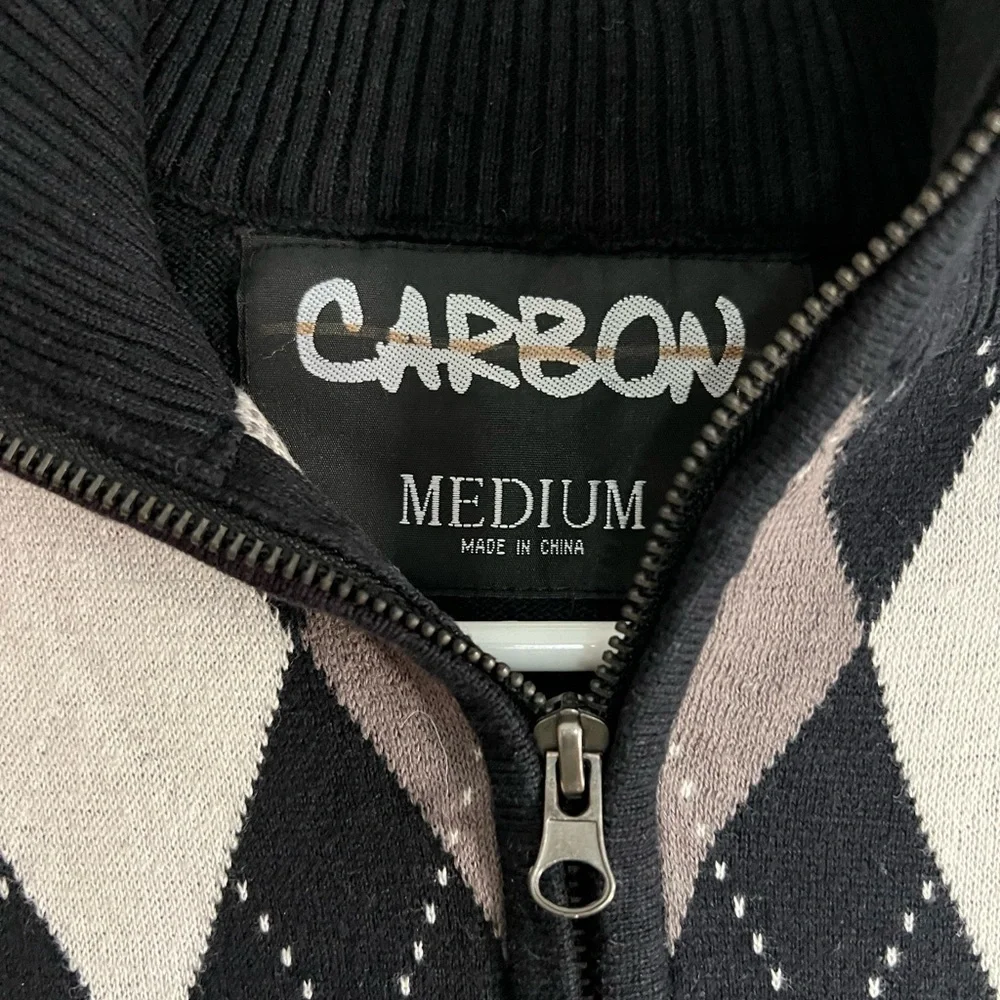Carbon 1/4 Zip Up Sweater